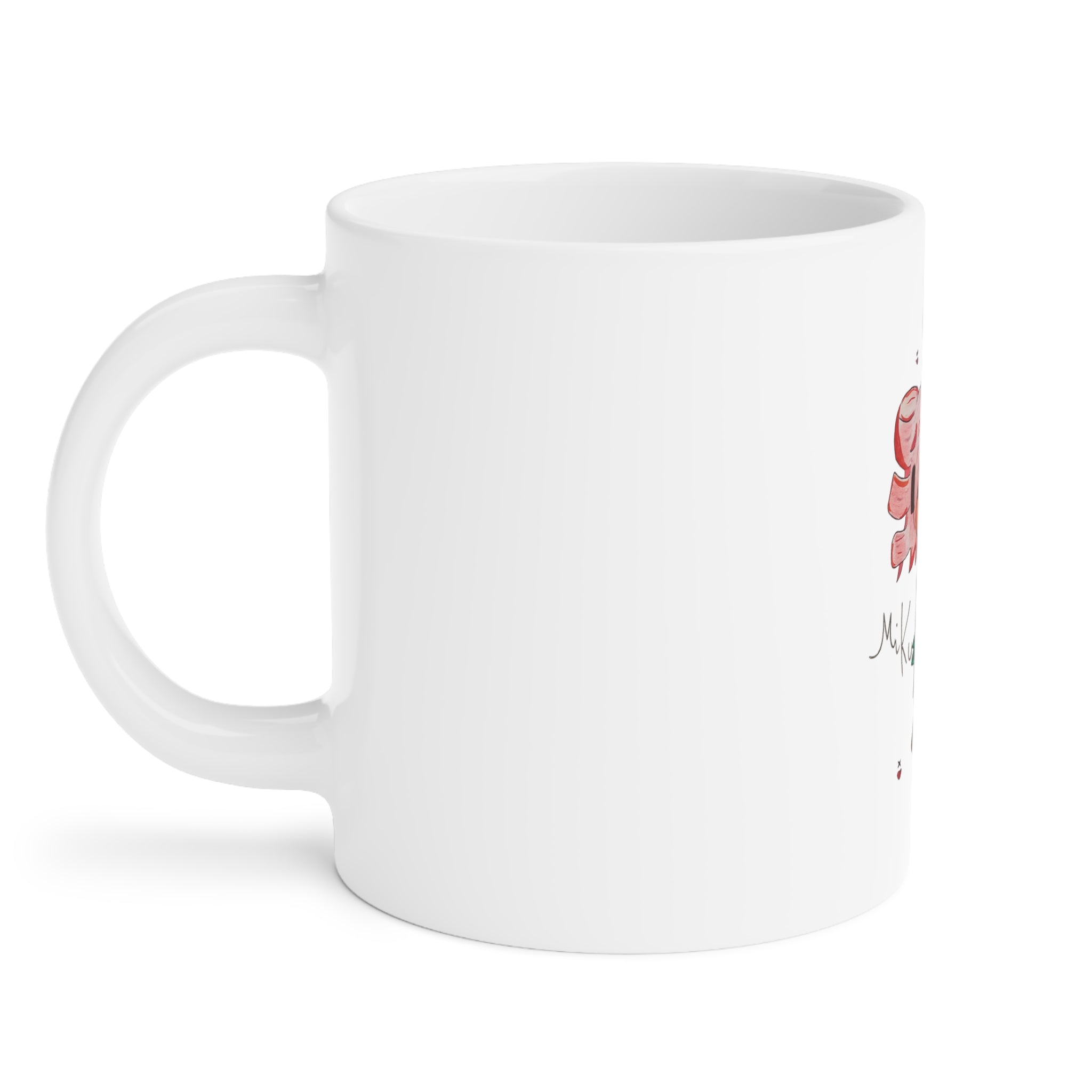 Anime Chibi Girl Mug — Cute Pink Hair Character Coffee Cup (11/15/20oz)