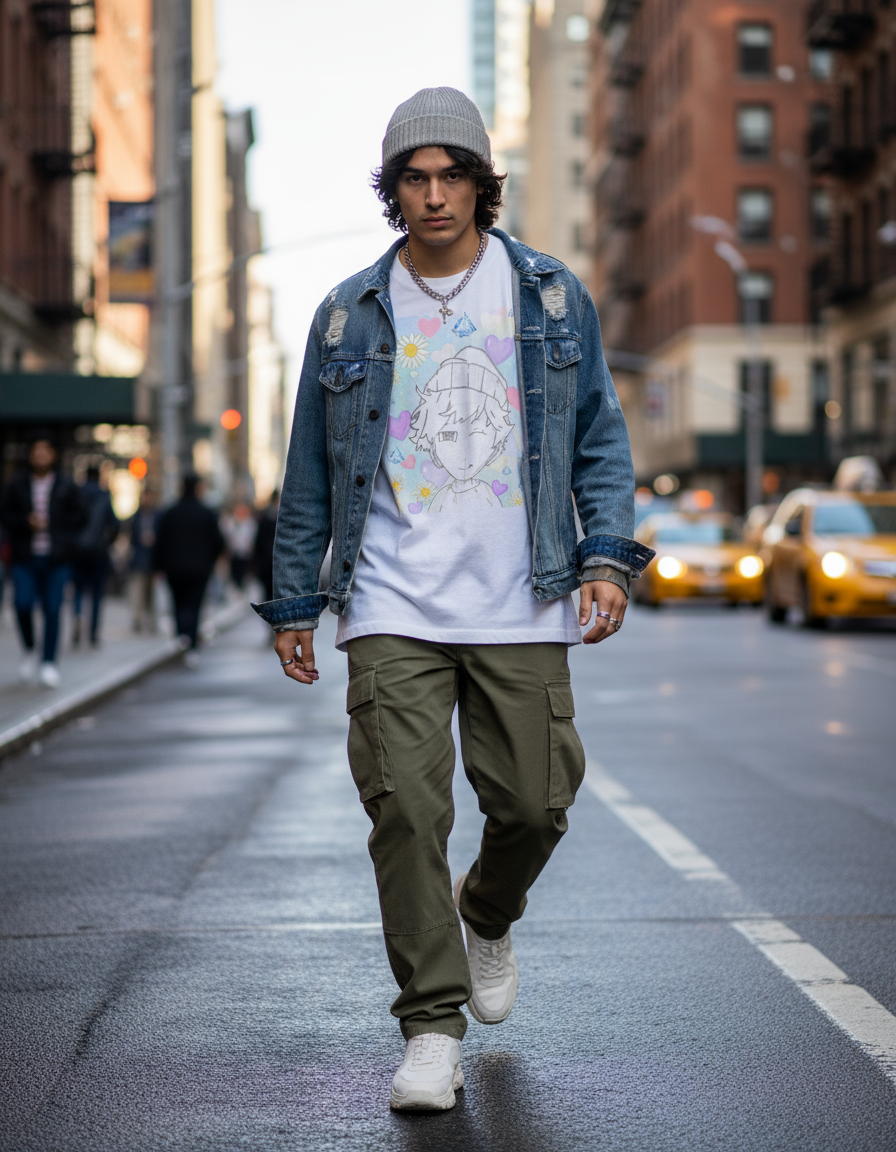 T-shirt à manches courtes en coton